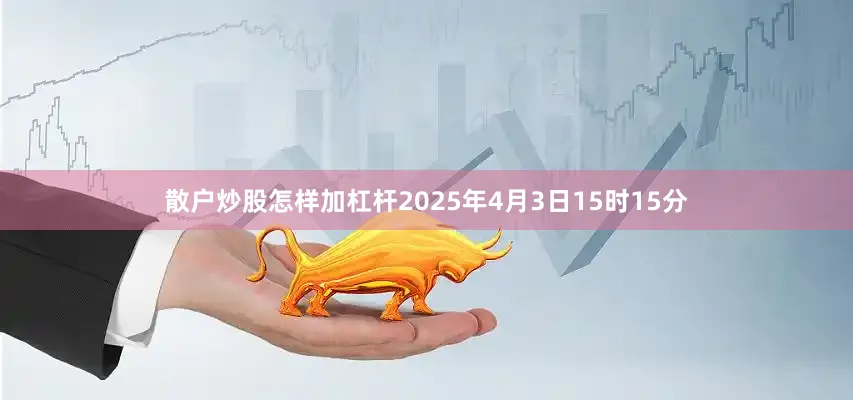 散户炒股怎样加杠杆2025年4月3日15时15分
